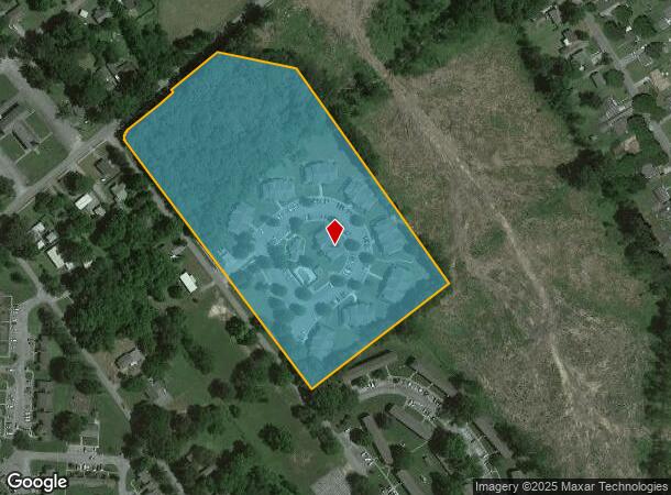  121 Silver St, Tullahoma, TN Parcel Map