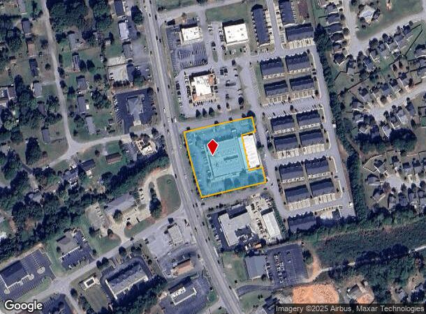 302 Village Creek Dr, Boiling Springs, SC Parcel Map