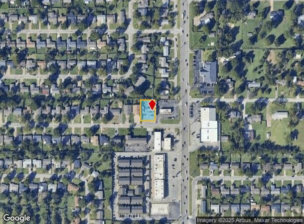 5987 E 25Th Pl, Tulsa, OK Parcel Map