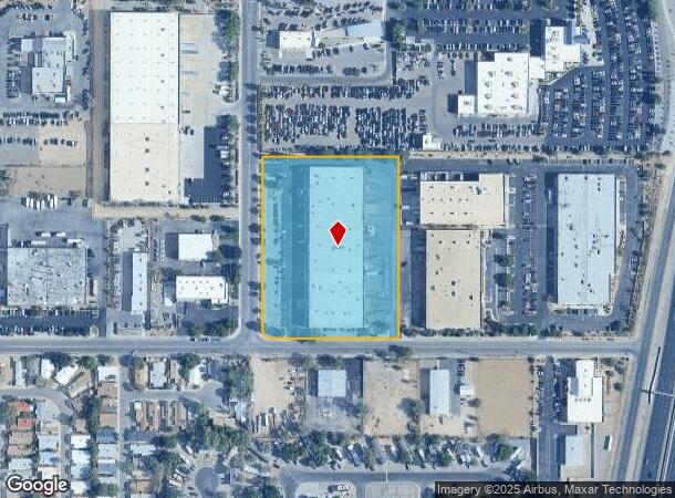  8600 San Mateo Blvd Ne, Albuquerque, NM Parcel Map