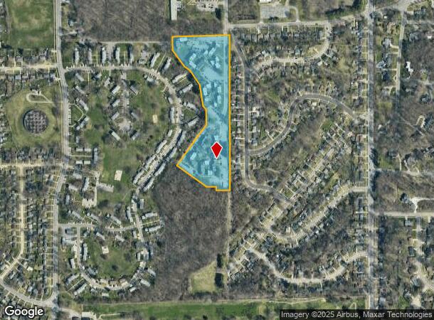 3534 High St, South Bend, IN Parcel Map