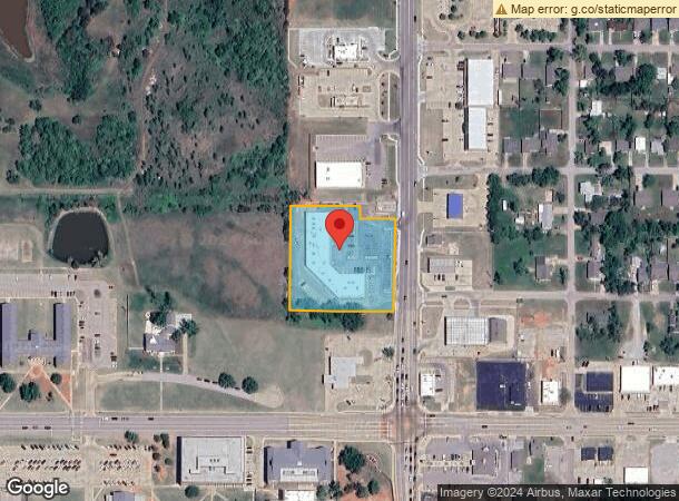  2802-2822 N Kickapoo Ave, Shawnee, OK Parcel Map