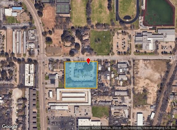 200 W Union Bower Rd, Irving, TX Parcel Map