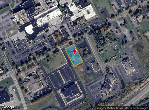  275 Parrish St, Canandaigua, NY Parcel Map