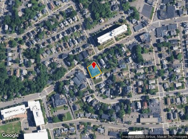 2 Webster St, Malden, MA Parcel Map