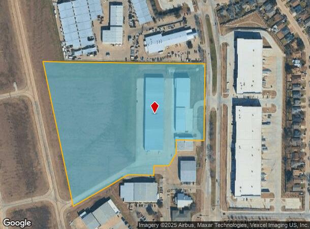 4740 S Collins St, Arlington, TX Parcel Map