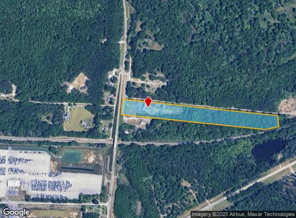 7538 Houston Rd, Byron, GA Parcel Map