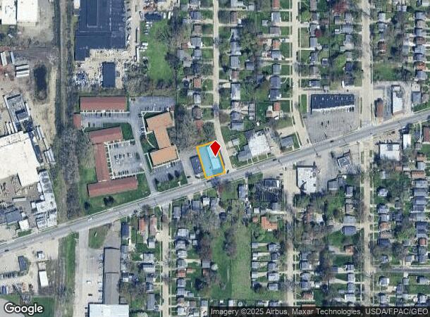  2802 Airport Hwy, Toledo, OH Parcel Map