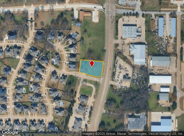  7370 S Cooper St, Arlington, TX Parcel Map