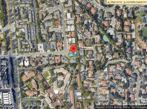  10126 Alpine Dr, Cupertino, CA Parcel Map