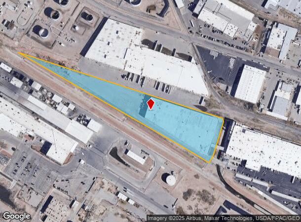  901 Hawkins Blvd, El Paso, TX Parcel Map