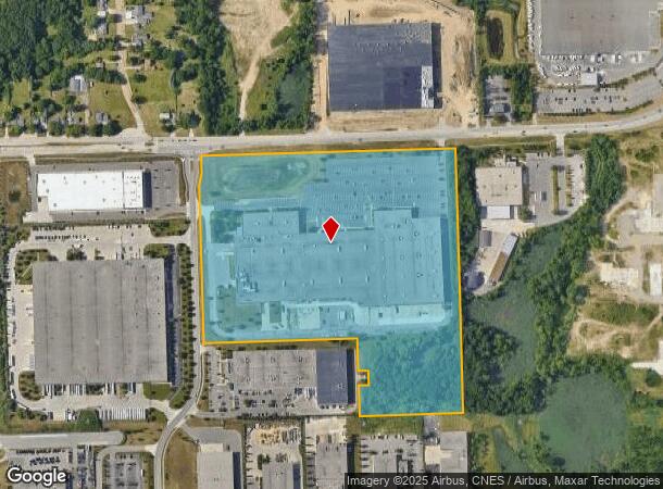 1250 Brown Rd, Auburn Hills, MI Parcel Map