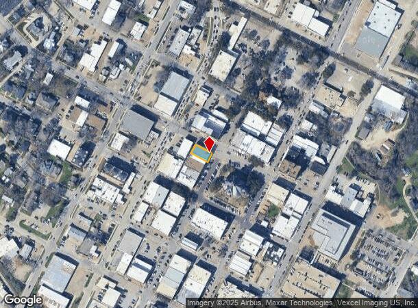 100 S Rogers St, Waxahachie, TX Parcel Map