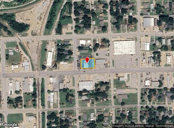  801 E Dewey Ave, Sapulpa, OK Parcel Map