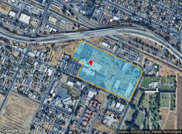 200 E 13Th St, Merced, CA Parcel Map