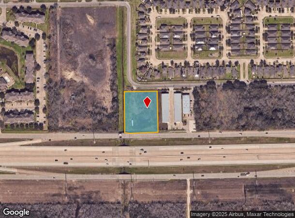 8006 Hall Rd, Houston, TX Parcel Map