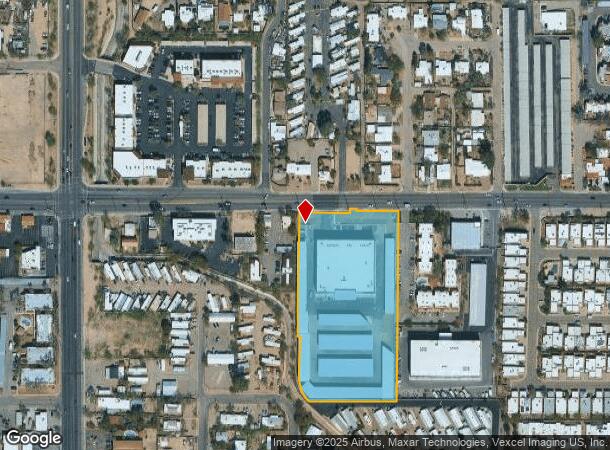 4002 E Fort Lowell Rd, Tucson, AZ Parcel Map