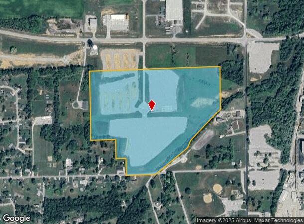  E Hancock Ave, Mitchell, IN Parcel Map