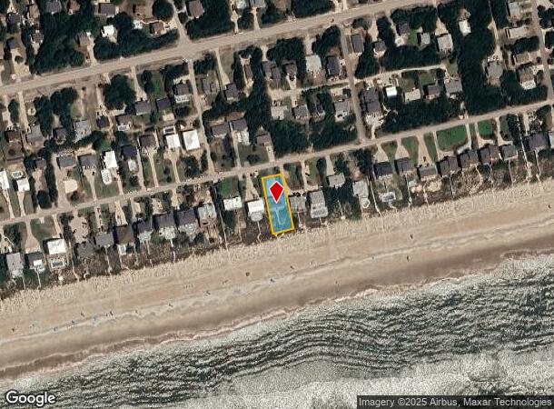 5309 Ocean Dr, Emerald Isle, NC Parcel Map