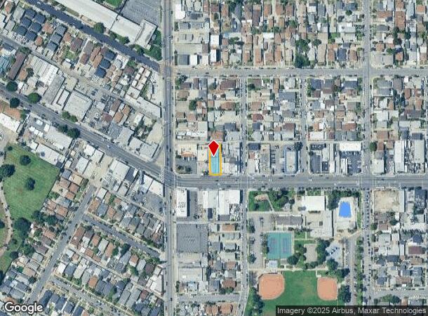  3817 Whittier Blvd, Los Angeles, CA Parcel Map