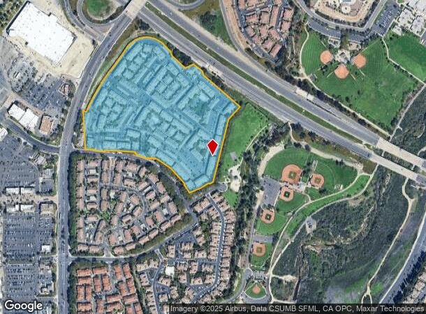  23411 Summerfield, Aliso Viejo, CA Parcel Map