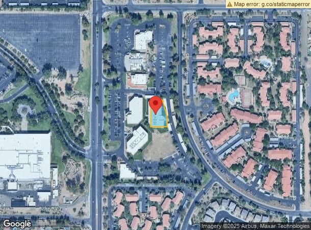  1347 N Alma School Rd, Chandler, AZ Parcel Map