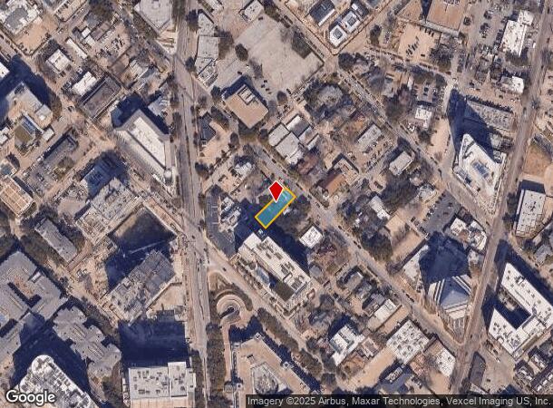 2711 Fairmount St, Dallas, TX Parcel Map