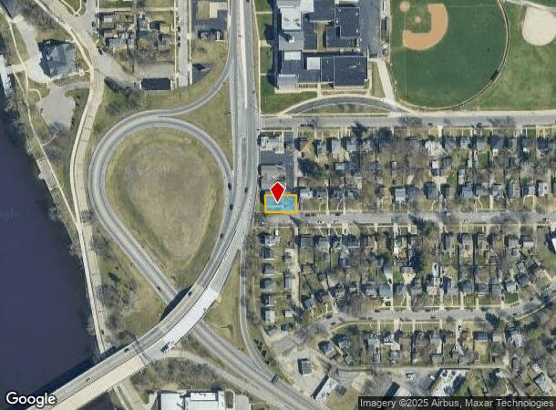  1101 E Bronson St, South Bend, IN Parcel Map