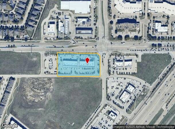 845 W Stacy Rd, Allen, TX Parcel Map