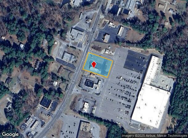 1407 S Main St, Blackstone, VA Parcel Map