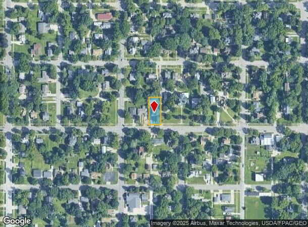  611 W 12Th St, Cedar Falls, IA Parcel Map