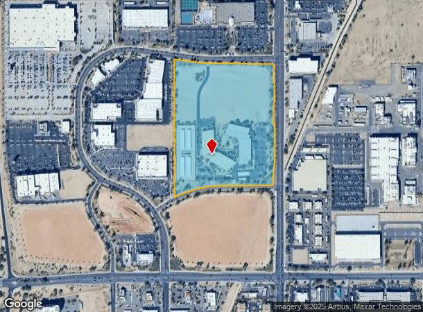  8550 S Priest Dr, Tempe, AZ Parcel Map