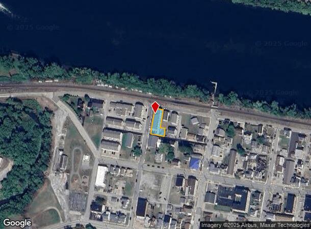  128 Ash St, California, PA Parcel Map