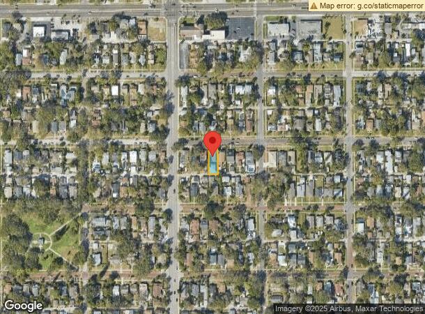  2736 4Th Ave N, Saint Petersburg, FL Parcel Map