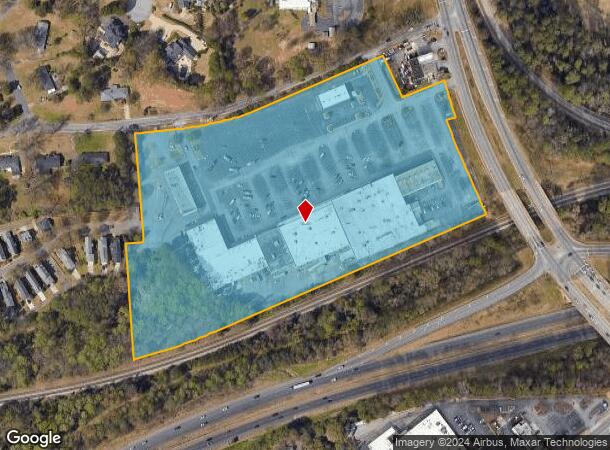  2405 Jefferson Rd, Athens, GA Parcel Map