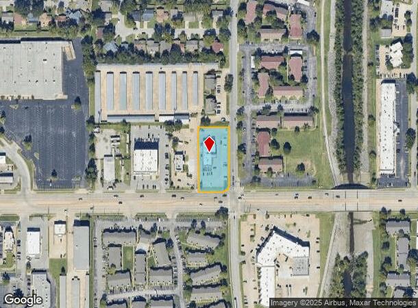  1545 E 71St St, Tulsa, OK Parcel Map