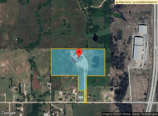  2281 W 171St St S, Glenpool, OK Parcel Map