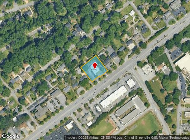  1533 Wade Hampton Blvd, Greenville, SC Parcel Map