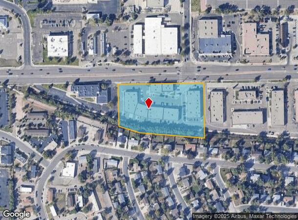 1025 W Garden Of The Gods Rd, Colorado Springs, CO Parcel Map