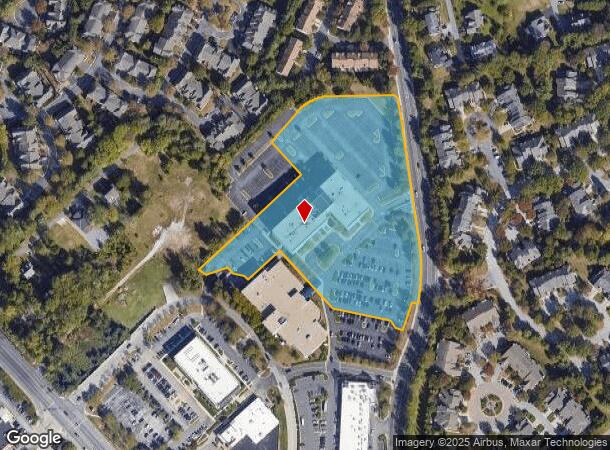 1838 Greene Tree Rd, Pikesville, MD Parcel Map