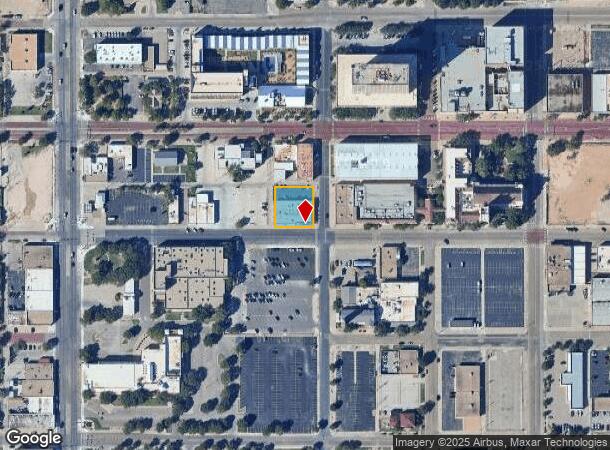  1602 13Th St, Lubbock, TX Parcel Map
