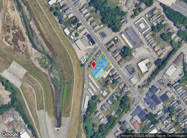 262 Union St, Luzerne, PA Parcel Map