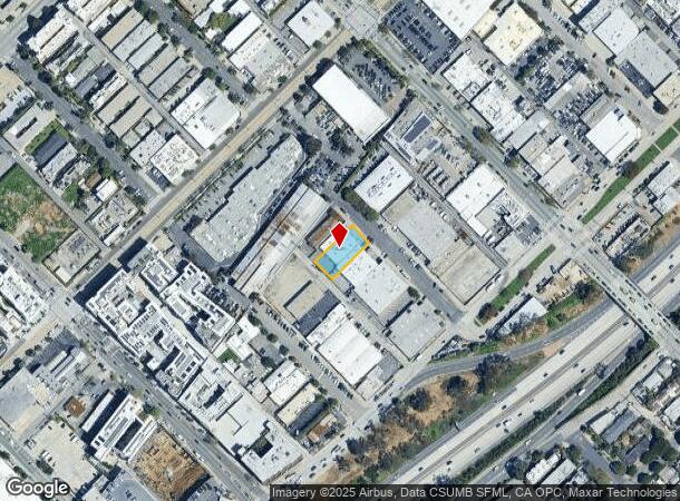  1648 10Th St, Santa Monica, CA Parcel Map