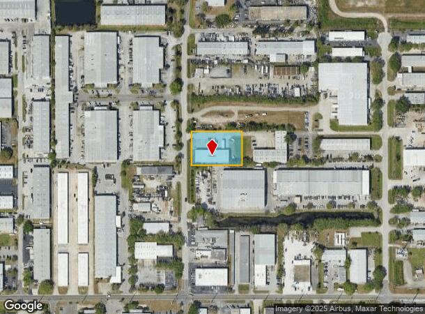  12815 Automobile Blvd, Clearwater, FL Parcel Map