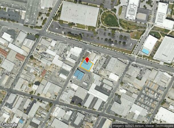  880 Hurlingame Ave, Redwood City, CA Parcel Map