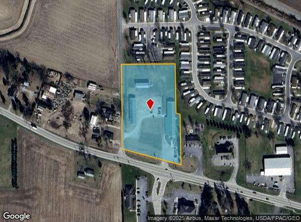  9012 E Us Highway 223, Blissfield, MI Parcel Map