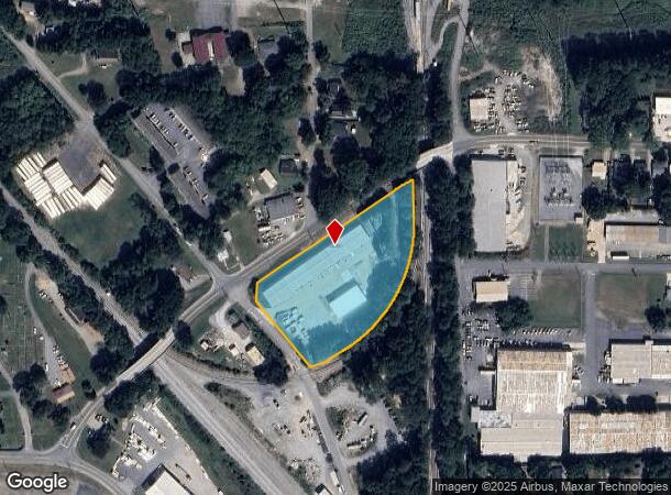  110 W Porter St, Cartersville, GA Parcel Map