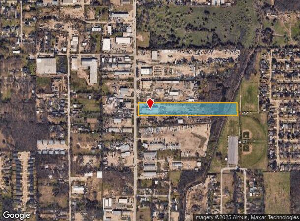 2208 S Peachtree Rd, Balch Springs, TX Parcel Map