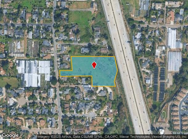  461 Ocean View Ave, Encinitas, CA Parcel Map