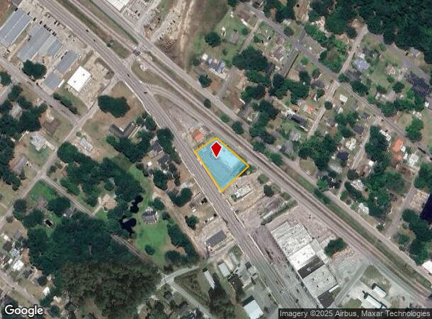 1300 Elm St W, Hampton, SC Parcel Map